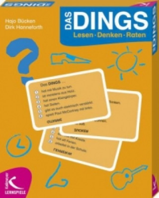 Joc / Jucărie Das DINGS Lesen-Denken-Raten Hajo Bücken