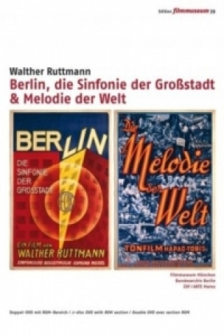 Video Berlin, die Sinfonie der Großstadt & Melodie der Welt, 2 DVDs Walter Ruttmann