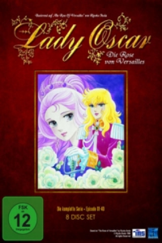 Video Lady Oscar - Die Rose von Versailles, Komplette Serie, 8 DVDs Riyoko Ikeda