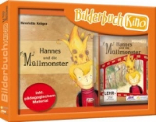 Książka Hannes und die Müllmonster, Bilderbuch mit Bilderbuch-DVD-ROM Henriette Kröger