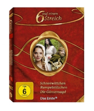 Filmek Schneewittchen; Rumpelstilzchen; Die Gänsemagd, 3 DVDs Jaecki Schwarz