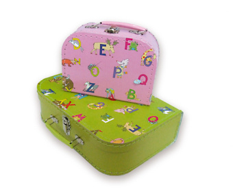 Igra/Igrača Kinderkoffer-Set ABC, 2 Koffer Gabriele Altevers