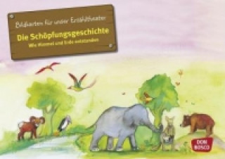 Igra/Igračka Die Schöpfungsgeschichte. Wie Himmel und Erde entstanden. Kamishibai Bildkartenset Susanne Brandt