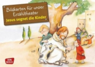 Hra/Hračka Jesus segnet die Kinder. Kamishibai Bildkartenset Susanne Brandt