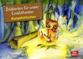 Spiel/Spielzeug Rumpelstilzchen, Kamishibai Bildkartenset Petra Lefin