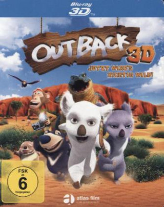 Video Outback - Jetzt wird's richtig wild! 3D, 1 Blu-ray Tom Sanders
