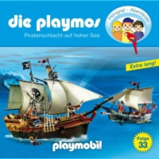 Audio Die Playmos - Piratenschlacht auf hoher See, 1 Audio-CD David Bredel