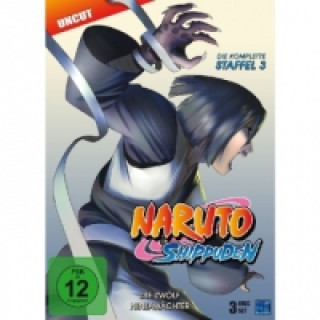 Видео Naruto Shippuden. Staffel.3, 3 DVDs Yuuki Arie