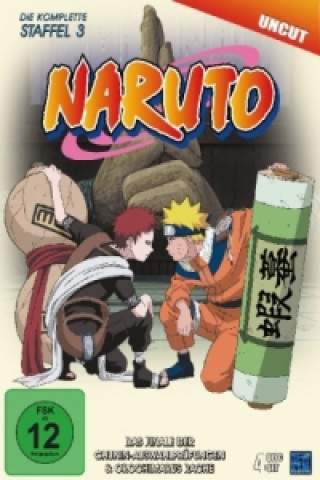 Filmek Naruto - Das Finale der Chunin-Auswahlprüfungen & Orochimarus Rache. Staffel.3, 4 DVDs Seiji Morita