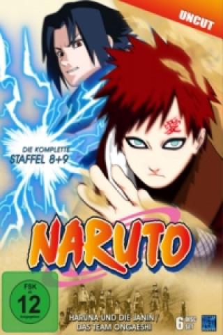 Video Naruto. Staffel.8 & 9, 6 DVDs (Uncut) Seiji Morita