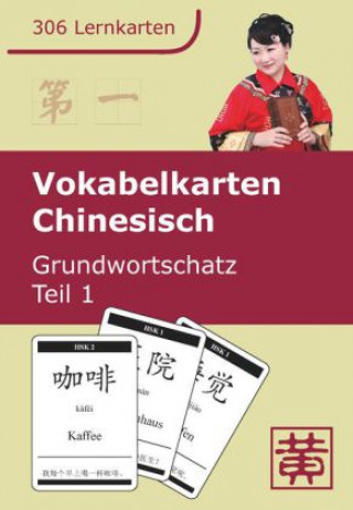 Joc / Jucărie Vokabelkarten Chinesisch, 306 Teile. Tl.1. Tl.1 Hefei Huang