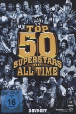 Video TOP 50 SUPERSTARS OF ALL TIME, 3 DVDs 
