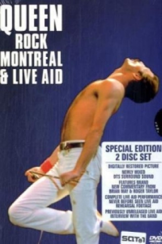 Video Queen Rock Montreal & Live Aid, 2 DVDs ueen