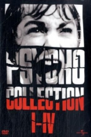 Filmek Psycho Collection I-IV, 4 DVDs George Tomasini