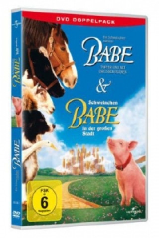Filmek Ein Schweinchen namens Babe & Schweinchen Babe in der großen Stadt, 2 DVDs, mehrsprach. Version Dick King-Smith