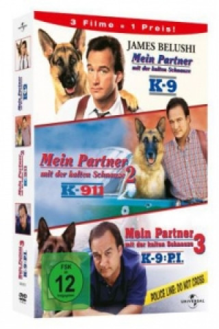 Video Mein Partner mit der kalten Schnauze, Teile 1, 2 und 3, DVDs, deutsche, englische und französische Version James Belushi