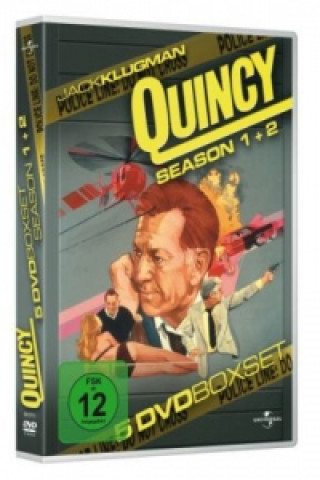 Filmek Quincy, Season 1 & 2, 5 DVDs Jack Klugman