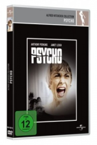 Filmek Psycho, 1 DVD, deutsche,  englische u. polnische Version Alfred Hitchcock