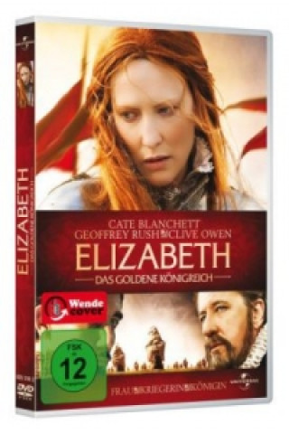 Video Elizabeth, Das goldene Königreich, 1 DVD, deutsche, englische und ungarische Version Jill Bilcock