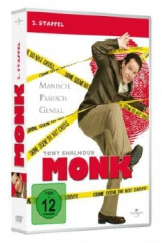 Filmek Monk. Staffel.2, 4 DVDs Tony Shalhoub