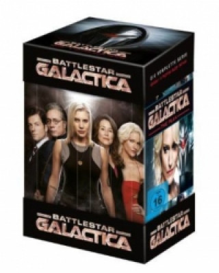 Filmek Battlestar Galactica - Die komplette Serie, 25 DVDs Edward James Olmos