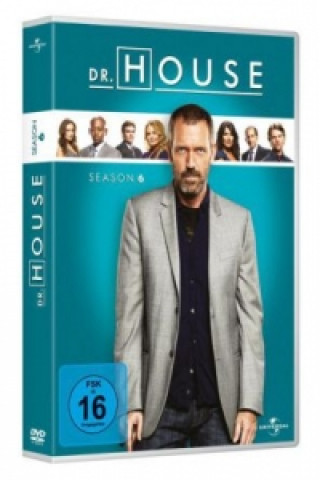 Video Dr. House. Season.6, 6 DVDs Hugh Laurie