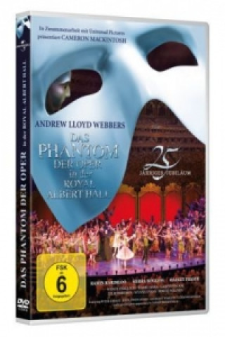 Videoclip Das Phantom der Oper - 25th Anniversary, 1 DVD, (OmU). Andrew Lloyd Webber