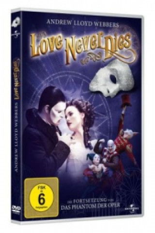 Filmek Love Never Dies, 1 DVD Andrew Lloyd Webber