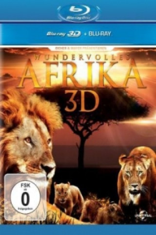 Wideo Wundervolles Afrika 3D, 1 Blu-ray 