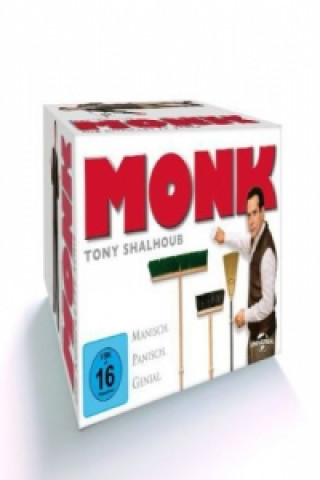Видео Monk - Gesamtbox, Replenishment, 32 DVD Jerry Levine
