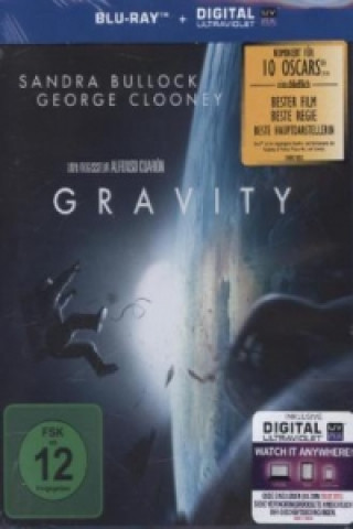 Видео Gravity, 1 Blu-ray + Digital UV Alfonso Cuarón