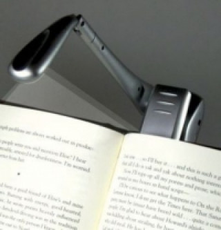 Gra/Zabawka Clip-On Booklight - LED Leselampe - Silber 
