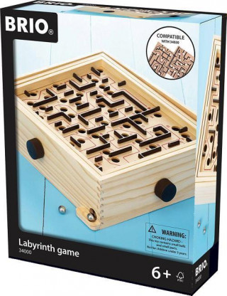 Hra/Hračka BRIO 34000 Labyrinth - Der schwedische Geschicklichkeits-Klassiker - Für Kinder ab 6 Jahren RIO®