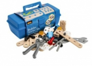 Joc / Jucărie BRIO Builder 34586 Box 49 tlg. - Das kreative Konstruktionsspielzeug aus Schweden - Einsteiger-Set im praktischen Werkzeugkoffer - Für Kinder ab 3 Jah RIO®