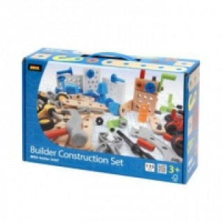 Játék BRIO Builder 34587 Box 136 tlg. - Das kreative Konstruktionsspielzeug aus Schweden - Der ideale Einstieg in die Welt des Bauens und Bastelns - Für Kin RIO®