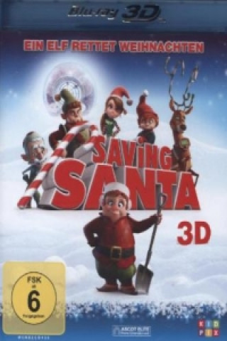 Wideo Saving Santa - Ein Elf rettet Weihnachten 3D, 1 Blu-ray 