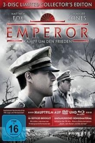 Videoclip Emperor - Kampf um Frieden, Limited Collector's Edition, 1 Blu-ray u. 2 DVDs Chris Plummer