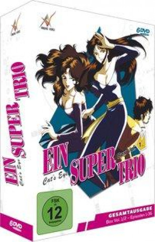 Videoclip Ein Supertrio - Cat's Eye, Sammelbox, 6 DVDs. Vol.1 Kazuko Takahashi