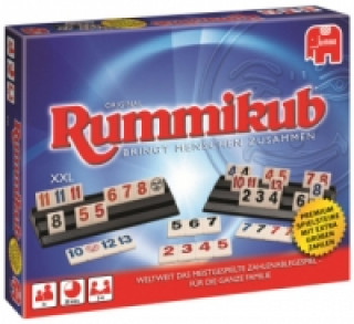 Hra/Hračka Original Rummikub, Premium-Edition mit extra großen Zahlen E. Hertzano