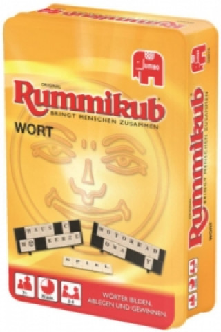 Game/Toy Wort Rummikub Kompakt, in Metalldose E. Hertzano