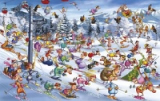 Joc / Jucărie Christmas Ski (Puzzle) Francois Ruyer