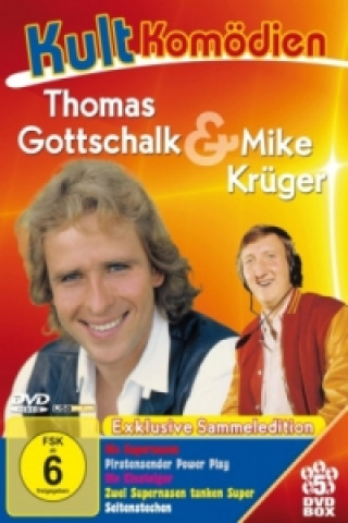 Filmek Kultkomödien mit Thomas Gottschalk & Mike Krüger, 5 DVDs Various