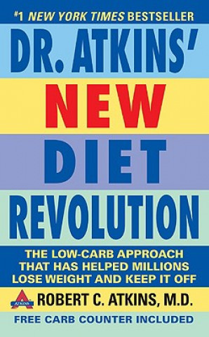 Książka Dr. Atkins' New Diet Revolution Robert C. Atkins