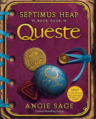 Kniha Septimus Heap - Queste, English edition Angie Sage