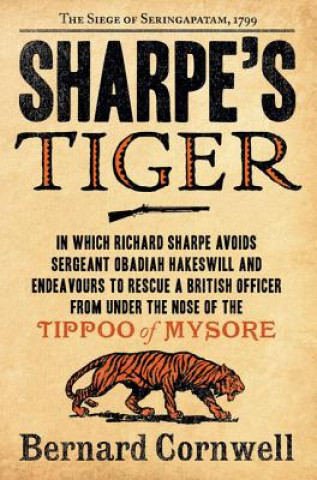 Carte Sharpe's Tiger Bernard Cornwell