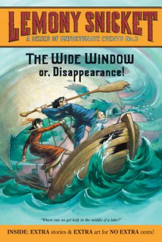 Książka A Series of Unfortunate Events - The Wide Window Lemony Snicket