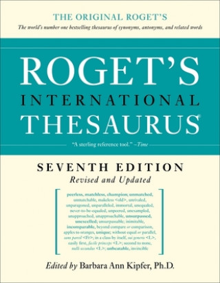 Könyv Roget's International Thesaurus Barbara Ann Kipfer
