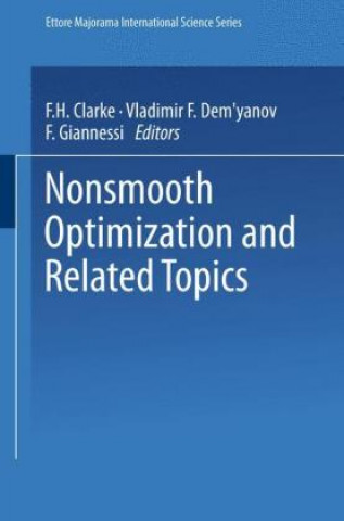 Książka Nonsmooth Optimization and Related Topics F. H. Clarke