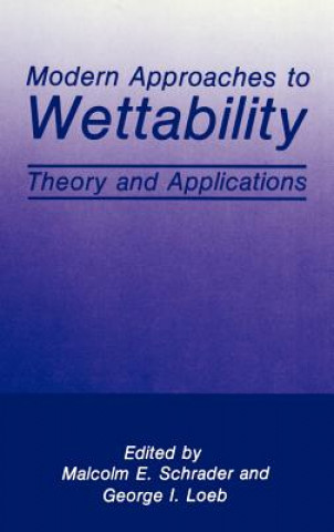 Livre Modern Approaches to Wettability G. I. Loeb