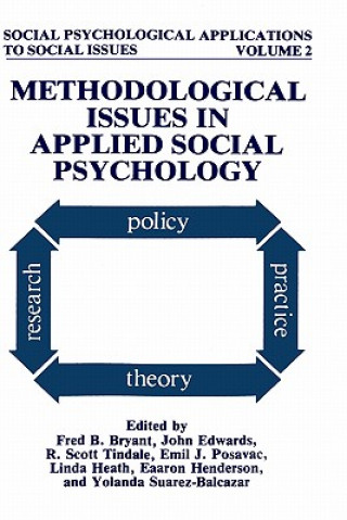 Kniha Methodological Issues in Applied Social Psychology Fred B. Bryant